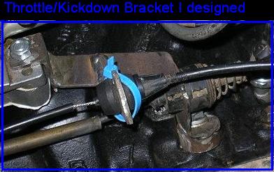 Throttle/Kickdown Bracket