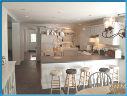 Kitchen wide view