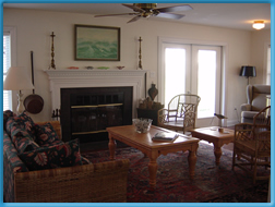 Livingroom photo of fireplace