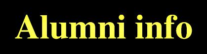 Information for Sigma Nu alumni