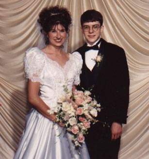 Jen: "Are you still mad that the wedding is the weekend before finals?"&nbsp; Eric: "No, I forgot to set the timer!"