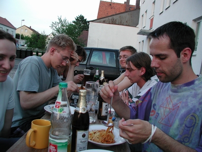 Spaghetti im Wohnheim