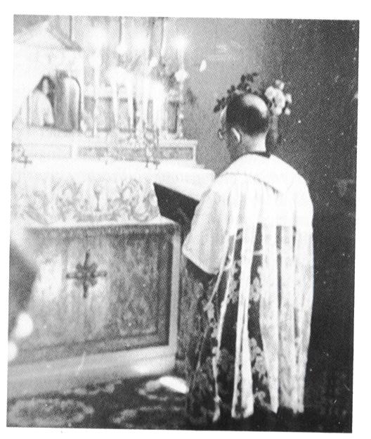 Fr. Justin at Prayer