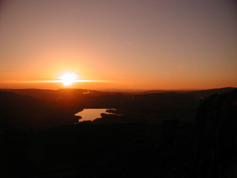 Sunset from castlenaze
