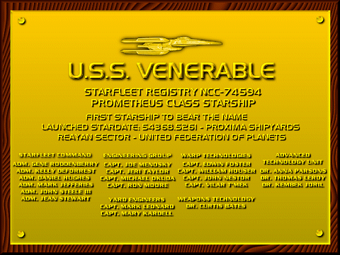 Venerable Bridge Plaque