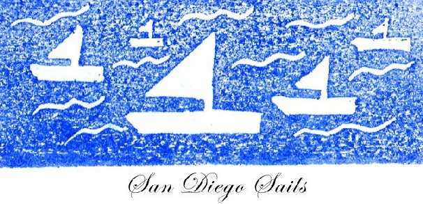 San Diego Sails Stamp