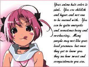 you should have pink hair