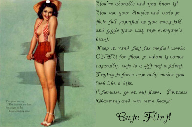 cute flirt