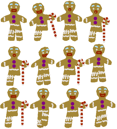 omg omg omg it's Gingy! the BEST character ever!