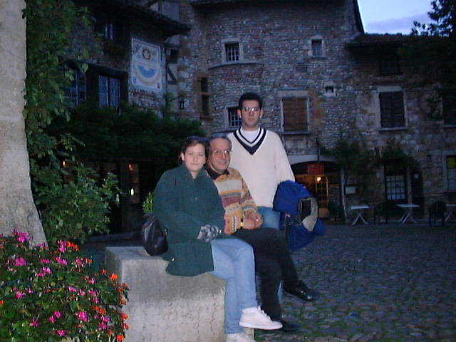Alev,my father and my brother in P�rouges