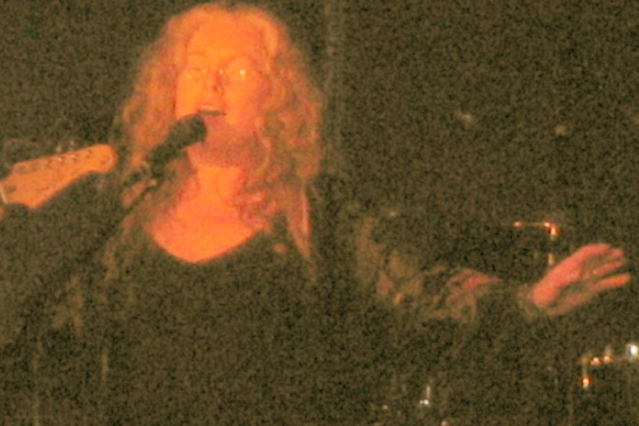 Jane on stage