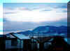 View of Pikes Peak from our apartment in Colorado