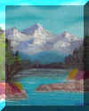 "High Lake" Oil on Artist's Canvas Board (sold)