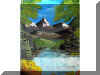"Mountain River" Oil on Artist's Canvas Board (sold)