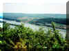 View of the Rhein river in Germany