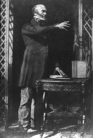 Dr Robert Knox giving a leacture
