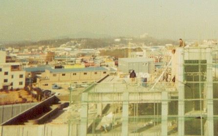Construction in December 2001.