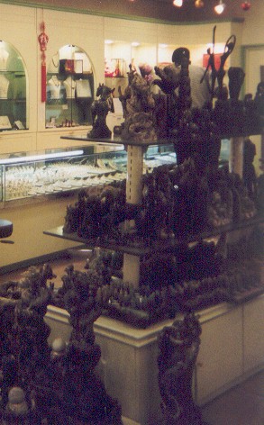 Another view of the statues.