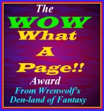 Award from Wren!