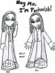 'Hug Me I'm Twinnish!' by Zam