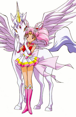 Chibi Moon and Pegasus