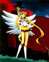 Tuxedo Mask and eternal Sailor Moon