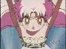 Princess Rini fighting evil.