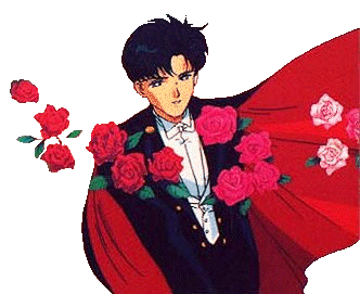 Darien AS Tuxedo Mask, although in this pic he isn't wearing his mask.