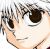 This is Killua, also from the HunterxHunter series. He's really pale compared to Gon, but sweet at heart.