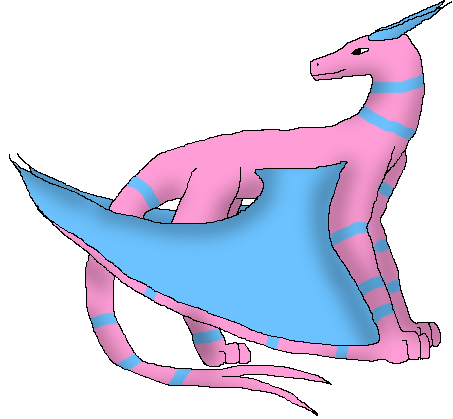 Female Pink with Blue Bands Sisrin Turun