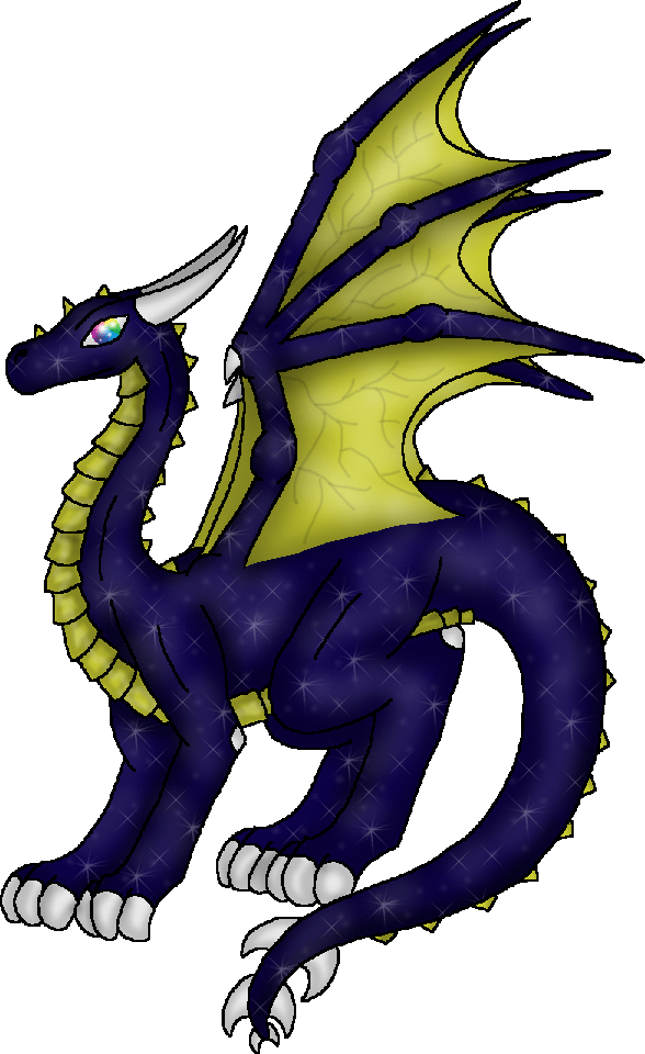 Shimmery Dark Blue and Gold Orodos
