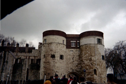 This is the very outside of the Tower of London...the entrance.