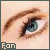 Fan of green eyes
