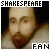 William Shakespeare Fan