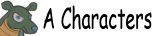 characters stating with the letter A