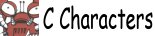 characters stating with the letter C