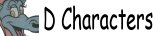 characters stating with the letter D