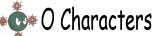 characters stating with the letter O