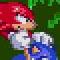 Knux carries Sonic