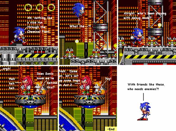 Sonic + Debug Mode = ?