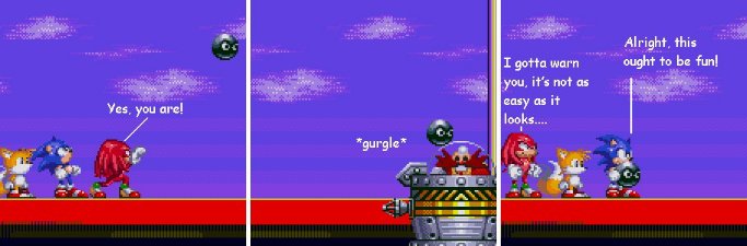 Knux sets the bar