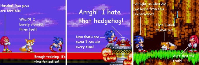 Sonic calls off the training