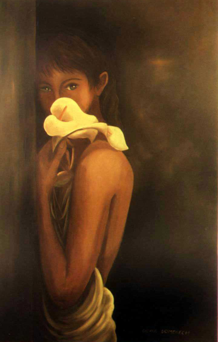 MUJER CON CALAS O,90 X O,60 CMS OLEO SOBRE TELA.jpg (106383 bytes)