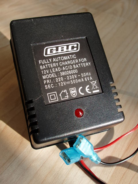 Il carica batteria automatico che ho utilizzato