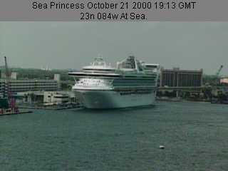   The Sea Princess took my picture! 21 October 2000