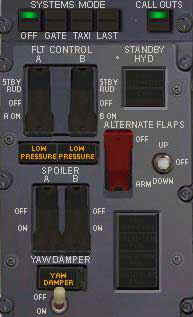 FLIGHT CONTROL SWITCHES