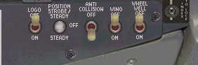 EXTERNAL LIGHTING SWITCHES