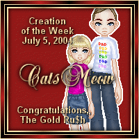 Creation of the Week at the Gold Rush Forum
