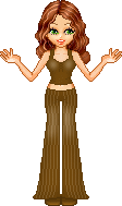 Girl from one of my classes was wearing an outfit similar to this on the first day of school.  I was inspired by her pants...lol