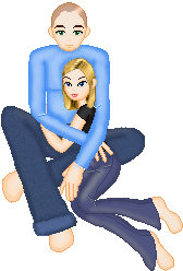 Another doll of Chris and I together...Awwww...